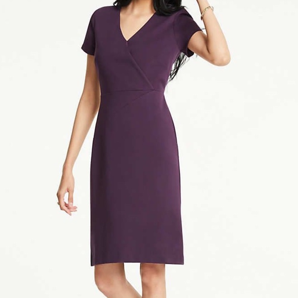The All-Day Ponte Dress in Colorblock